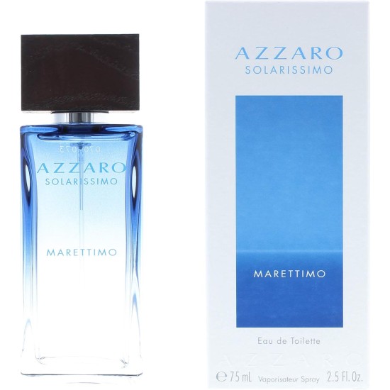 Azzaro solarissimo marettimo eau de toilette spray for him, 75 ml