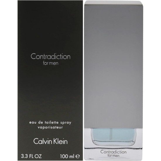 Calvin Klein Contradiction For Men Eau De Toilette 100ml Calvin Klein Contradiction For Men Eau De Toilette 100ml