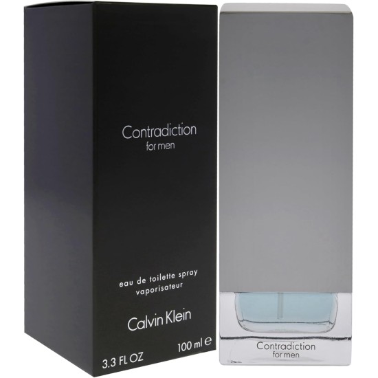 Calvin Klein Contradiction For Men Eau De Toilette 100ml Calvin Klein Contradiction For Men Eau De Toilette 100ml