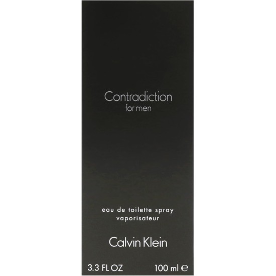 Calvin Klein Contradiction For Men Eau De Toilette 100ml Calvin Klein Contradiction For Men Eau De Toilette 100ml