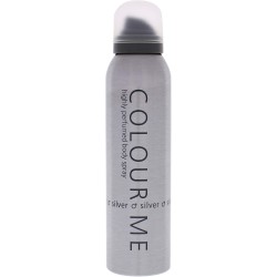 Colour Me Body Spray - Silver - For Men - 150ml