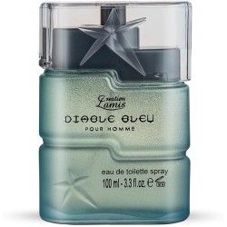 Creation Lamis Diable Bleu Eau de Toilette Perfume for Men, Oriental & Woody Long Lasting Masculine Fragrance, Body Perfume for Men - 100ml