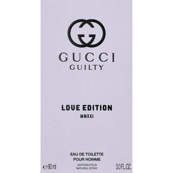 Gucci guilty love edition 2021 pour homme eau de toilette 90ml Gucci guilty love edition 2021 pour homme eau de toilette 90ml