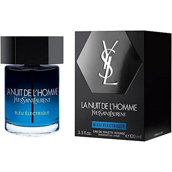 Ysl la nuit de l'homme bleu electrique intense for him edt - 100ml Ysl la nuit de l'homme bleu electrique intense for him edt - 100ml