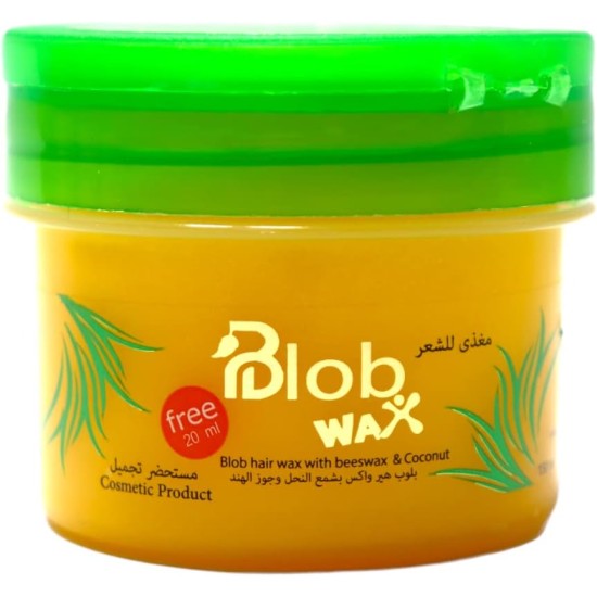 Blob hair wax styling cream with beeswax and coconut - 170 ml