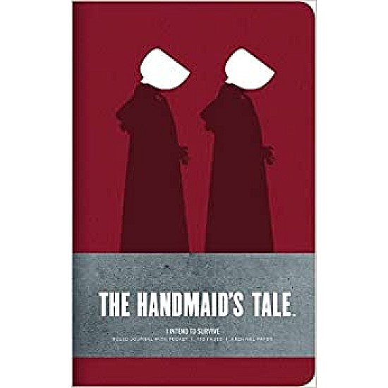 The Handmaid's Tale: Hardcover Ruled Journal: "I Intend to Survive"