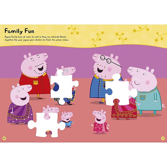 Peppa Pig, Peppa's Diwali Sticker Activity Book