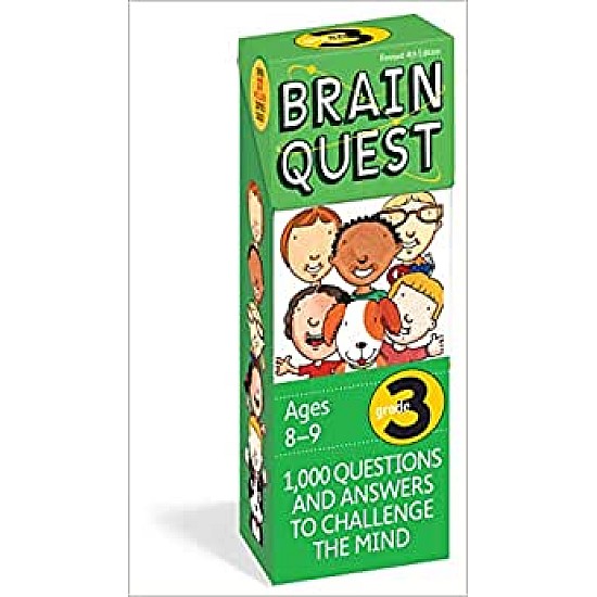 Brain Quest Grade 3, Revised 4th Edition: 1,000 Questions and Answers to Challenge the Mind
