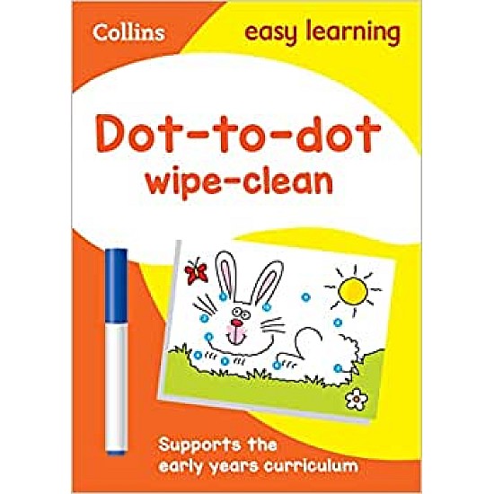 Dot-to-Dot Age 3-5 Wipe Clean Activity Book: Ideal for Home Learning