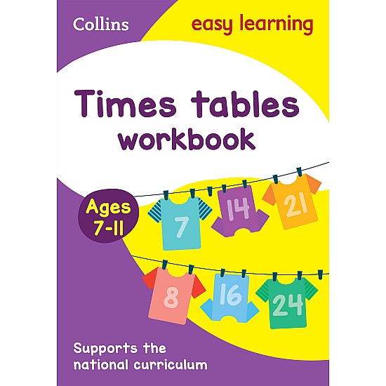 Times Tables Workbook Ages 7-11: Ideal for Home Learning