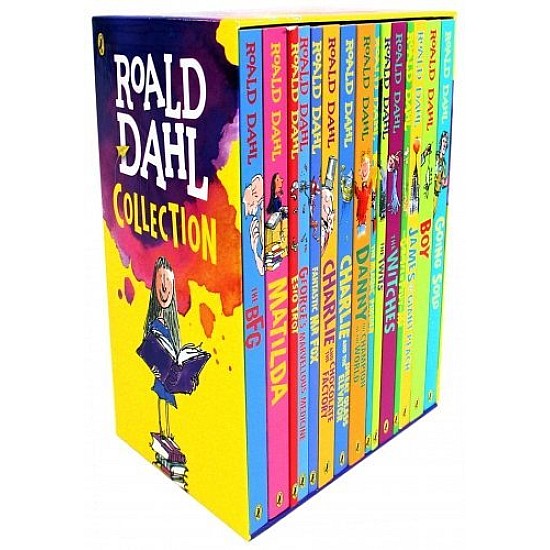 Roald Dahl Phizz-Whizzing Collection: 15 Book Box Set In Slipcover By Dahl, Roald - Paperback