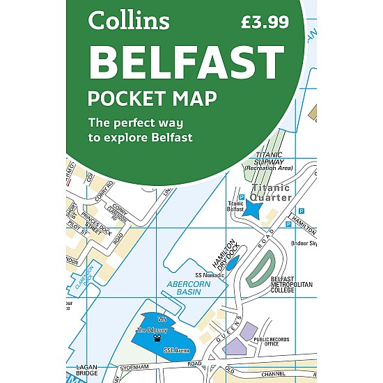 Belfast Pocket Map: The Perfect Way to Explore Belfast