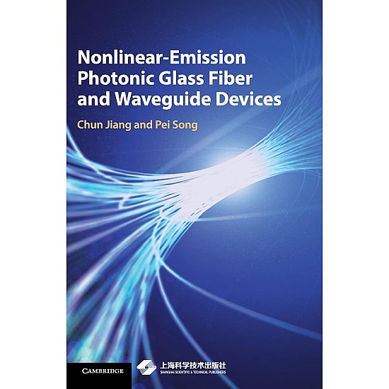 Nonlinear-Emission Photonic Glass Fiber and Waveguide Devices