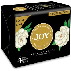 JOY SOAP 120gm Bundle - Pack of 4, Magical Touch (Scent and color may vary)