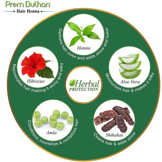 Prem Dulhan Henna - Natural Brown Prem Dulhan Henna - Natural Brown