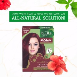 Vatika Naturals Henna Hair Color For Hair Dye 6 x 10 g | Burgundy | 100% Grey Coverage; Indian Henna Based | No Ammonia