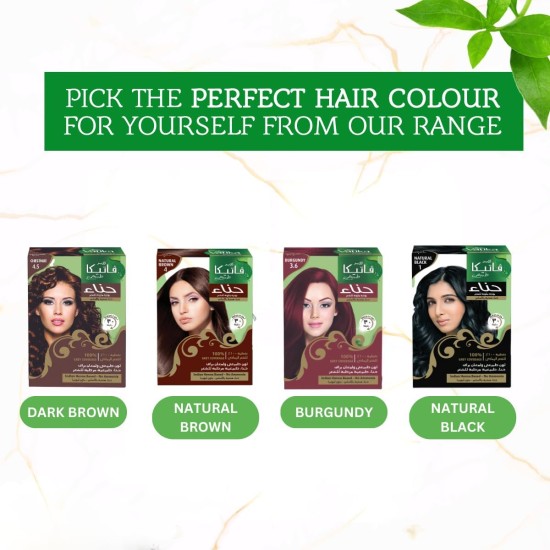 Vatika Naturals Henna Hair Color For Hair Dye 6 x 10 g | Burgundy | 100% Grey Coverage; Indian Henna Based | No Ammonia Vatika Naturals Henna Hair Color For Hair Dye 6 x 10 g | Burgundy | 100% Grey Coverage; Indian Henna Based | No Ammonia