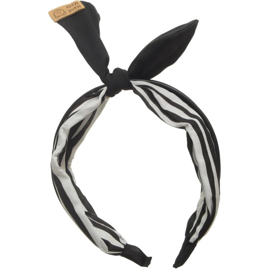 ZAHRA Fashion Striped Hair Hoop for Girls and Women Multi Color Medium