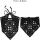 fashion mania Floral Crochet Hair Bandanas Headscarf 2 PCS Women Hair Scarf Daisy Headband Vintage Head Kerchief for Girls (White and black) fashion mania Floral Crochet Hair Bandanas Headscarf 2 PCS Women Hair Scarf Daisy Headband Vintage Head Kerchief for Girls (White and black)