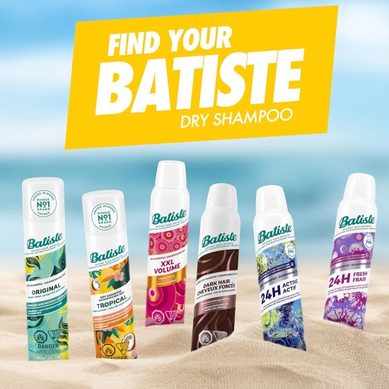 batiste coconut & exotic tropical - dry shampoo - 200 ml