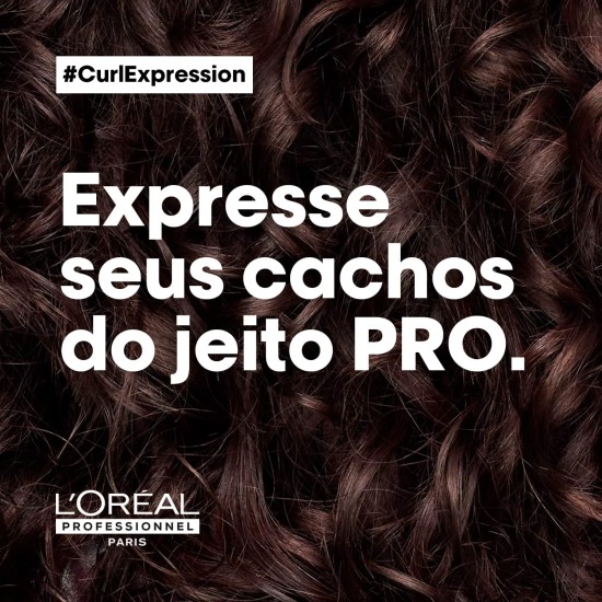 L'Oréal Professionnel Leave-In-Moisturiser, With Heat Protection, For Curly & Coily Hair, With Glycerin, Urea H and Hibiscus Seed Extract, Serie Expert Curl Expression, 200 ml L'Oréal Professionnel Leave-In-Moisturiser, With Heat Protection, For Curly & Coily Hair, With Glycerin, Urea H and Hibiscus Seed Extract, Serie Expert Curl Expression, 200 ml