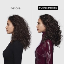 L'Oréal Professionnel, Mouss-Benefits No Rinse, Wavy/Curly/Curly Hair, Leave-In Without Alcohol, Hydrates, Defines & Protects Curls, No Cardboard Effect, 250 ml
