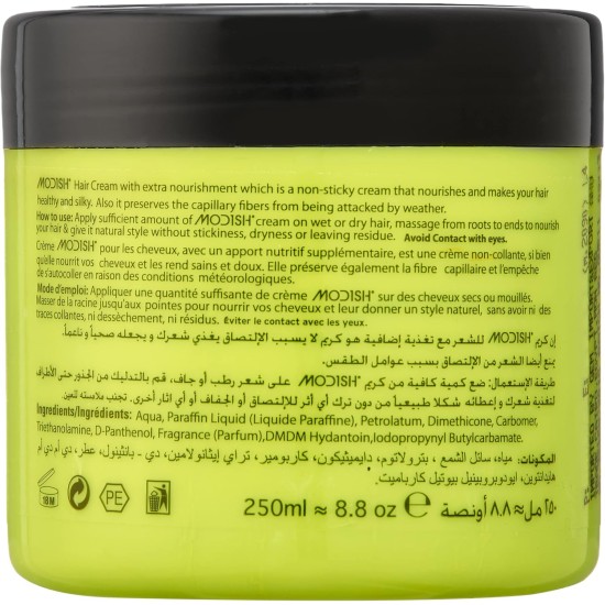 Modish styling hair cream - 250 ml