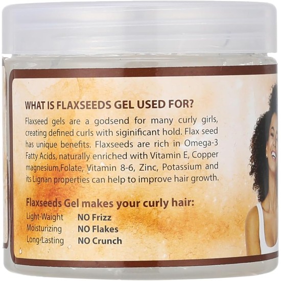 Bio Soft - Flaxseeds - Hair Gel - For Natural Curls, Coils And Waves - 500ml Bio Soft - Flaxseeds - Hair Gel - For Natural Curls, Coils And Waves - 500ml