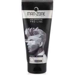 Man-Zone Steel Effect Hair Gel, 175 ml