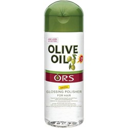 ORS Olive Oil Glossing Polisher For Hair | Anti-Frizz | Provides Naturally Healthy Shine & Frizz Control - 187ml