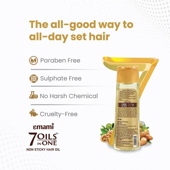 Emami 7 oils in one damage control hair oil, 100ml Emami 7 oils in one damage control hair oil, 100ml