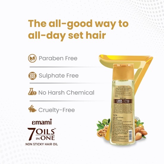 Emami 7 oils in one damage control hair oil, 100ml Emami 7 oils in one damage control hair oil, 100ml