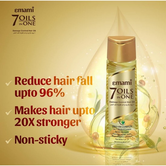 Emami 7 oils in one damage control hair oil, 100ml Emami 7 oils in one damage control hair oil, 100ml