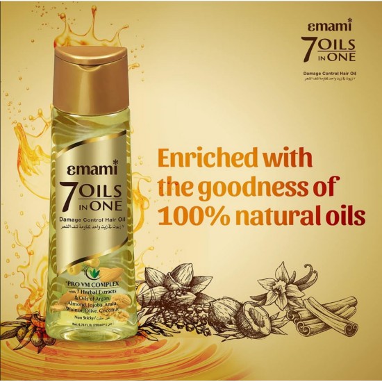 Emami 7 oils in one damage control hair oil, 100ml Emami 7 oils in one damage control hair oil, 100ml