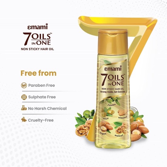 Emami 7 oils in one damage control hair oil, 100ml Emami 7 oils in one damage control hair oil, 100ml