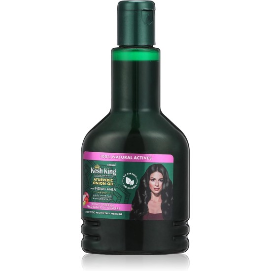 Kesh king Emami scalp and hair medicine anti hair fall ayurvedic onion oil - 300 mL Kesh king Emami scalp and hair medicine anti hair fall ayurvedic onion oil - 300 mL