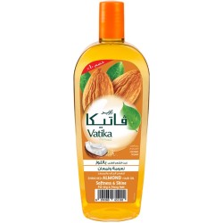 Vatika Naturals Almond Enriched Hair Oil 45 ml | Coconut & Sesame | Softens & Shines Dry & Frizzy Hair