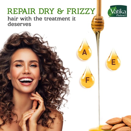 Vatika Naturals Smooth & Silky Oil Replacement 200 ml | Almond, Coconut & Sesame | For Dry & Rough Hair | Non-Sticky & Non-Greasy Vatika Naturals Smooth & Silky Oil Replacement 200 ml | Almond, Coconut & Sesame | For Dry & Rough Hair | Non-Sticky & Non-Greasy