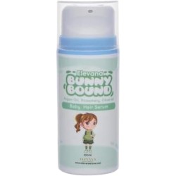 Bunny Bound Baby Hair Serum, Enriched with Rosemary, Coconut oil, and Jojoba oil for Nourishing and Gentle Hair Care - 100ML by Elevana