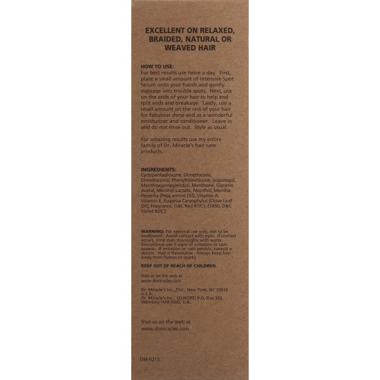 Dr. Miracle's Intensive Spot Serum 4oz Dr. Miracle's Intensive Spot Serum 4oz