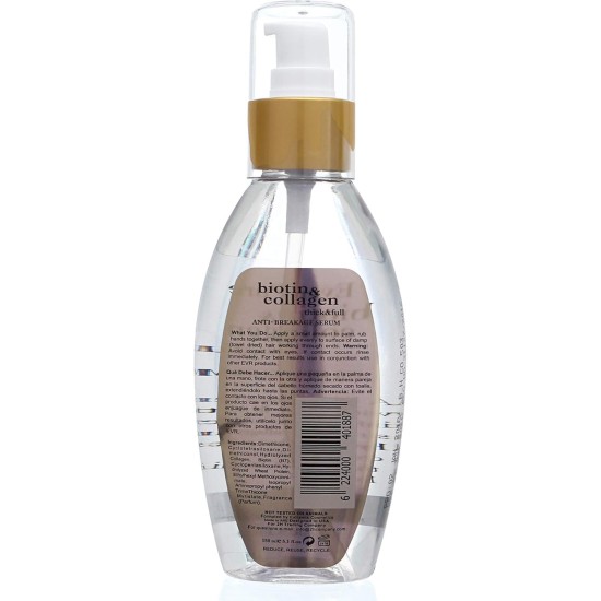 Ever Pure Biotin And Collagen Anti-Breakage Serum For Women, 150 Ml Ever Pure Biotin And Collagen Anti-Breakage Serum For Women, 150 Ml