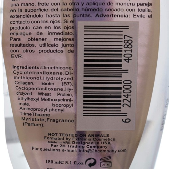 Ever Pure Biotin And Collagen Anti-Breakage Serum For Women, 150 Ml Ever Pure Biotin And Collagen Anti-Breakage Serum For Women, 150 Ml