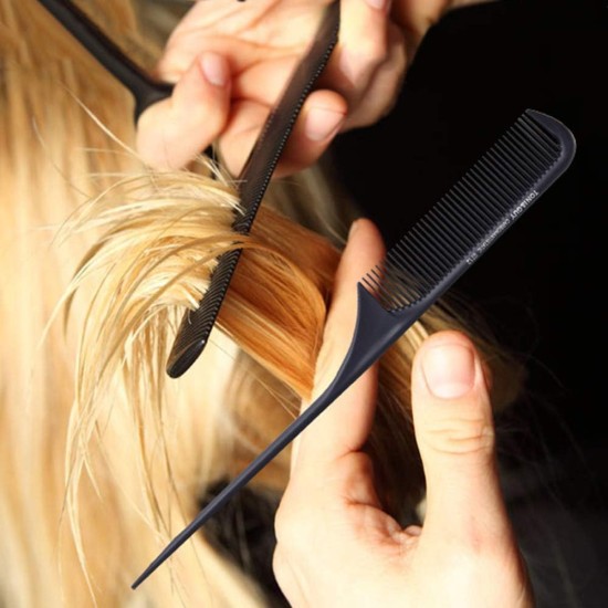 Anti-static Hair Comb, Heat Resistant Carbon Fiber Anti-static Hair Comb, Heat Resistant Carbon Fiber