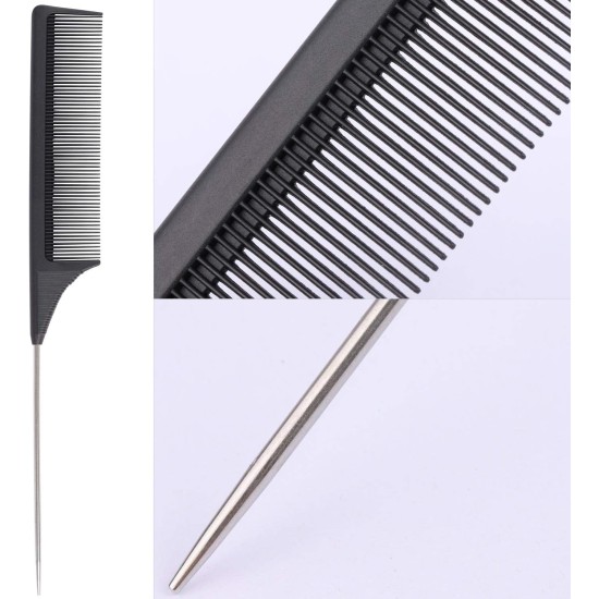 BTYMS Rat Tail and Dressing Set Parting Combs - 3 Pieces