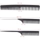 BTYMS Rat Tail and Dressing Set Parting Combs - 3 Pieces