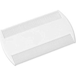 Double Sided Nit Combs for Head Lice Detection for Kids Pet (2 Pieces, White)