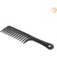 Torix Hair Brush Wide Teeth Comb 24.5cm Black ABS Plastic Heat-resistant Wide Wide Teeth Hair Comb Styling Tool Torix Hair Brush Wide Teeth Comb 24.5cm Black ABS Plastic Heat-resistant Wide Wide Teeth Hair Comb Styling Tool
