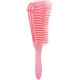 Anti Static Detangling- Hairbrush Anti-Knot Massage Detangler Comb Pain Free Straightener for Women Men and Kid Long Thick Curly-فرشاة شعر