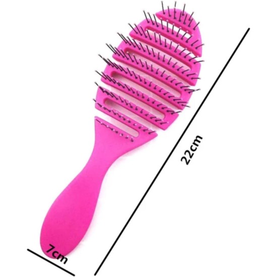 Anti-static straight hair comfortable comb home salon diy hairdressing antistatic tools massage round massage comb