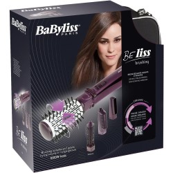 Babyliss 2736E BeLiss Brushing Rotating Brush 4 Attachments 1000 Watts - International Warranty - Ref. 2736SDE